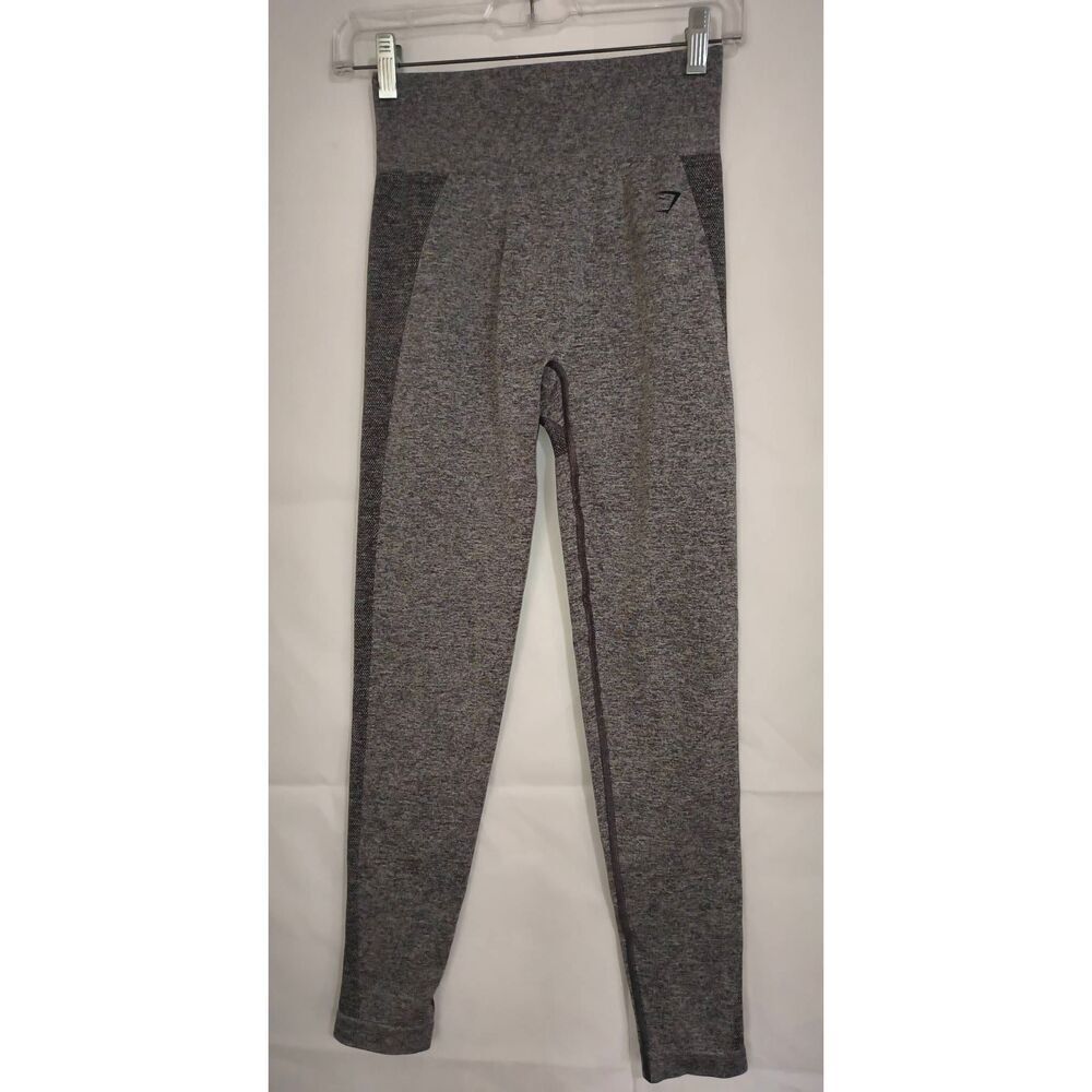 Gym Shark Gymshark Flex High Waisted Leggings Charcoal Marl Leggings Size Medium Gym Shark Gymshark Flex High Waisted Leggings Charcoal Marl Leggings Size Medium